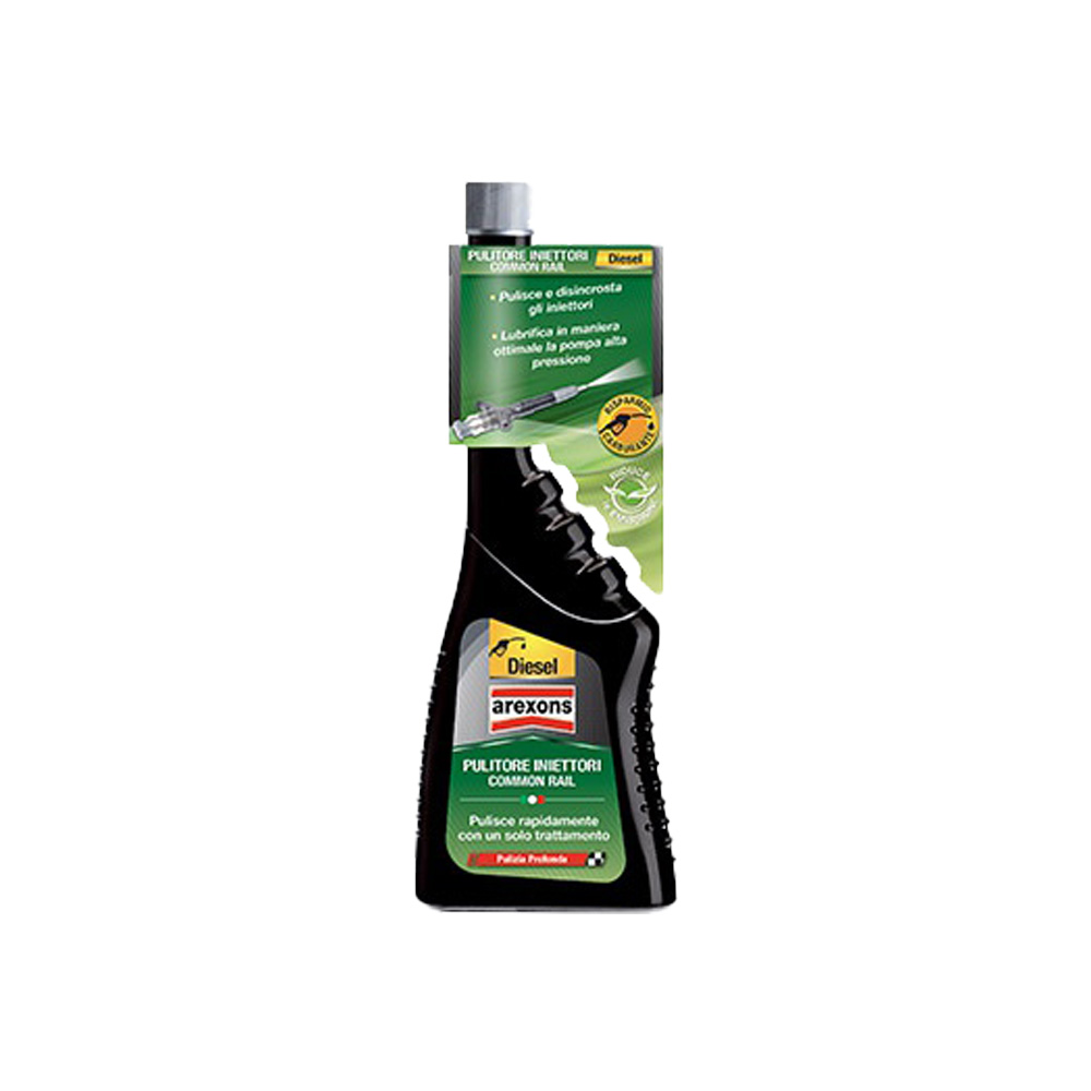 Additivo Pulitore Iniettori Common Rail per Motori Diesel AREXONS 250 ml