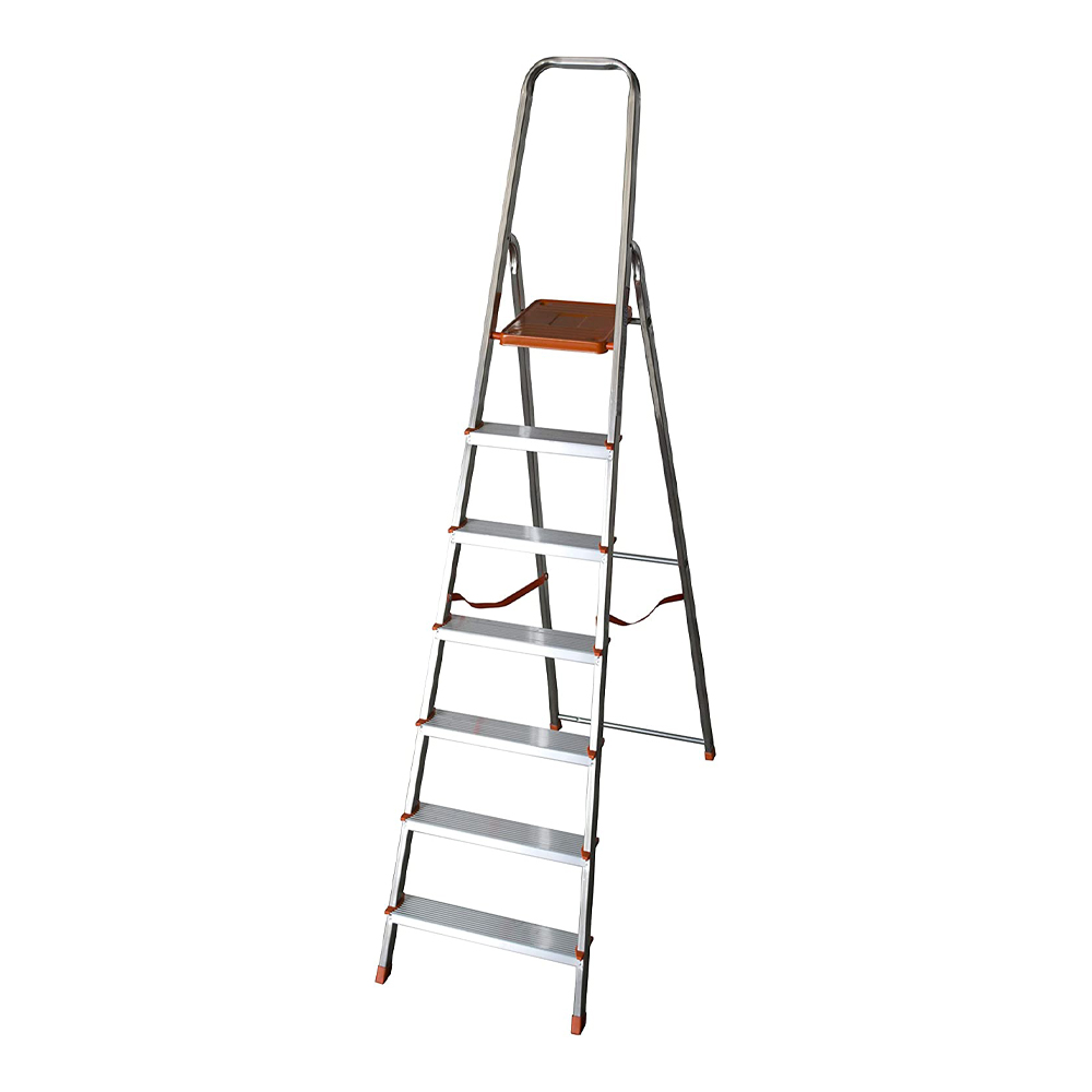 Scaletto in Alluminio Eurodomus Normal 7 Gradini FACAL - Fino a 2,28 mt