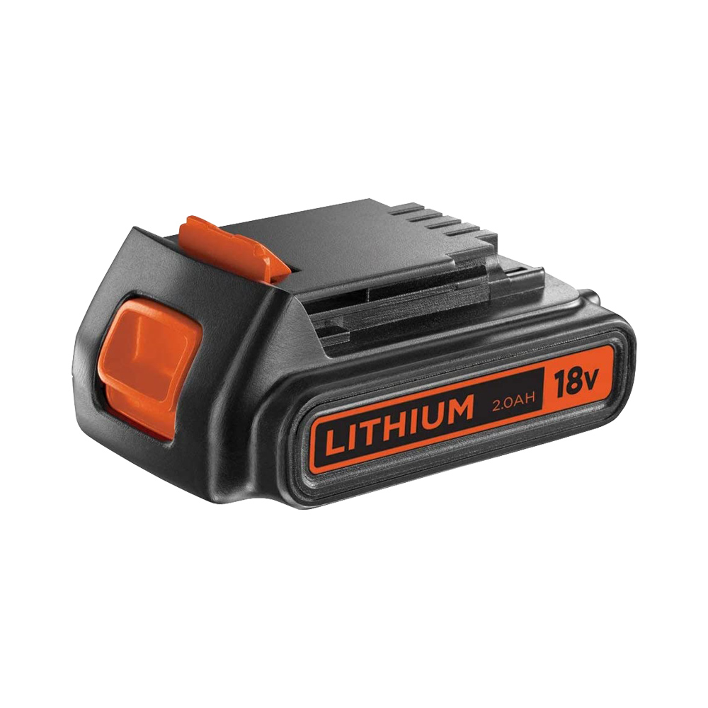 Batteria al litio ricaricabile 18v 2.0 ah black decker - modello bl2018.
