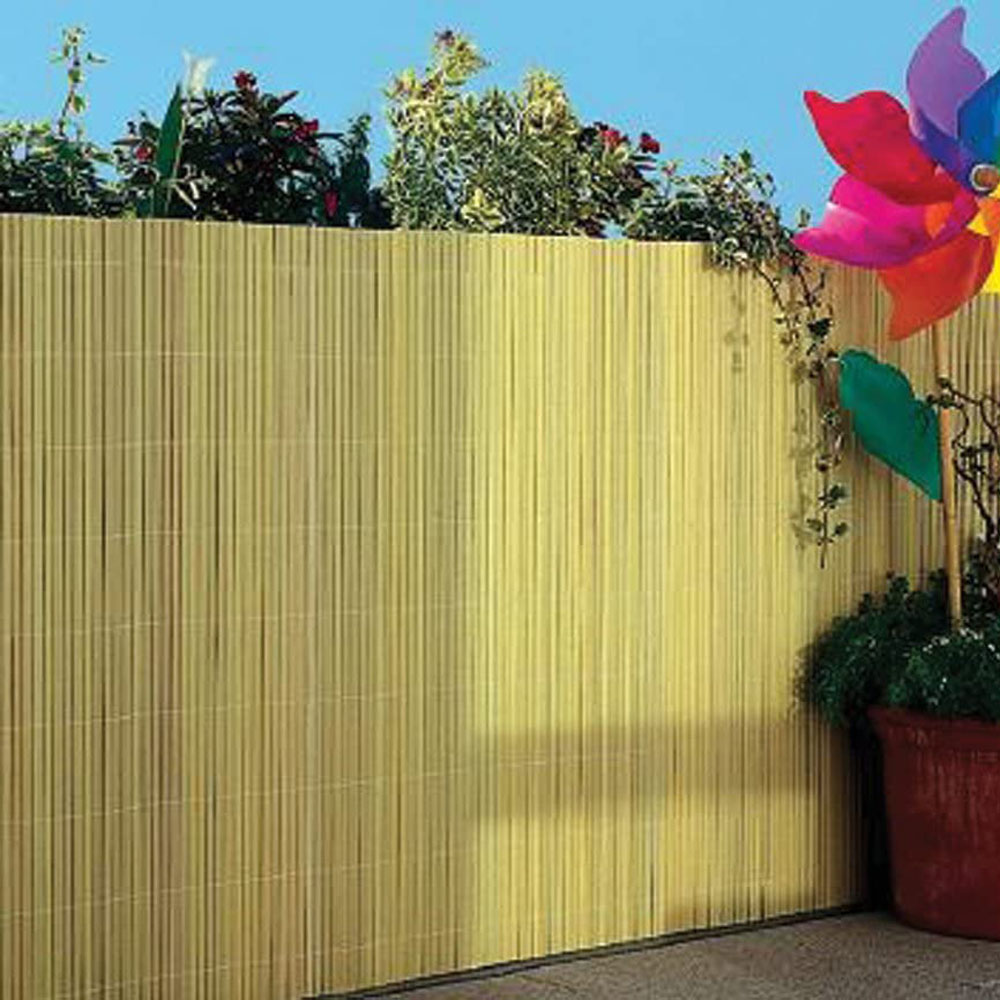 Arella Doppia Ombreggiante in PVC Bamboo 150x300 cm FERLIVING - Beige