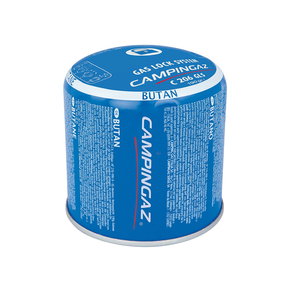 Cartuccia Gas Butano 190 gr C 206 GLS CAMPINGAZ - Normata EN 417