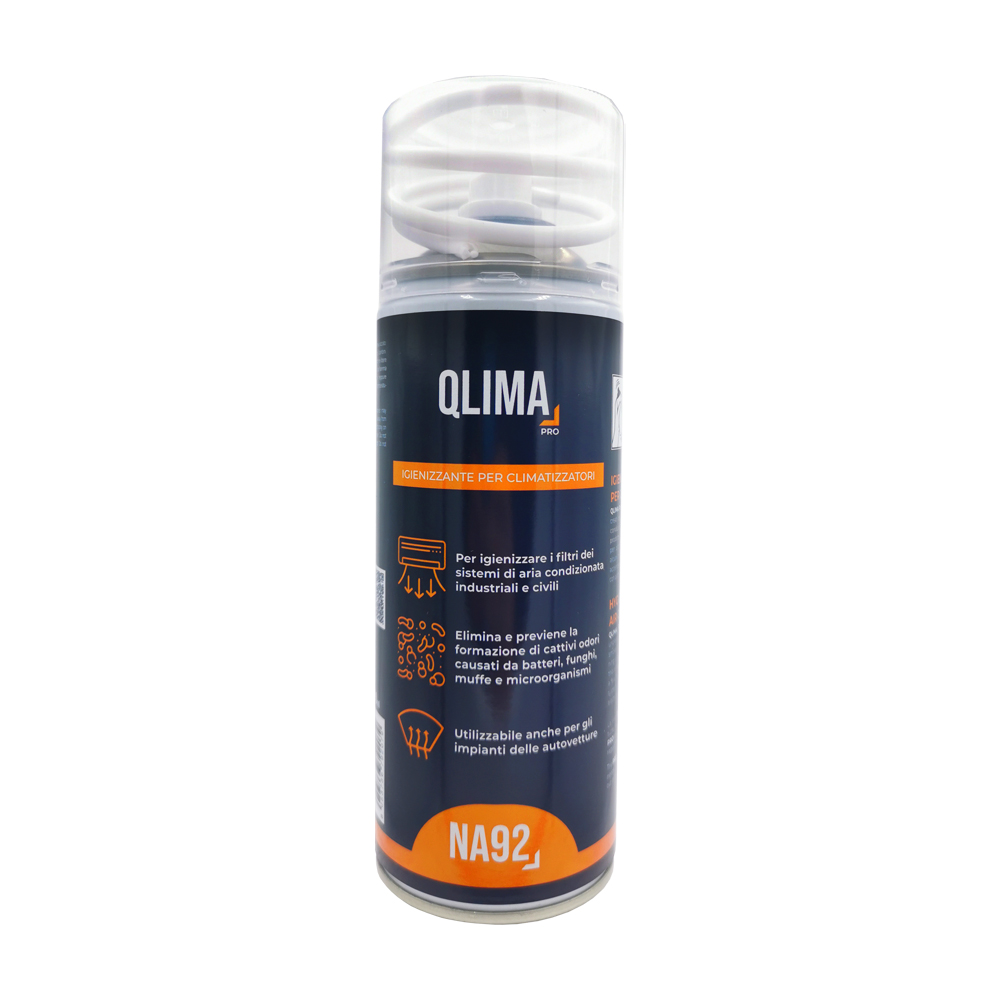 Pulitore Igienizzante Spray per Climatizzatori NA92 QLIMA 400 ml