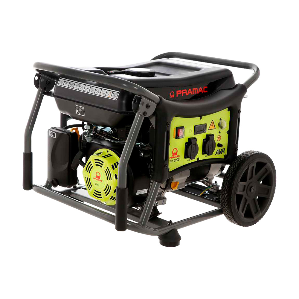 Generatore di Corrente Portatile WX3200 17 Lt PRAMAC - con 2 Prese Schuko IP44