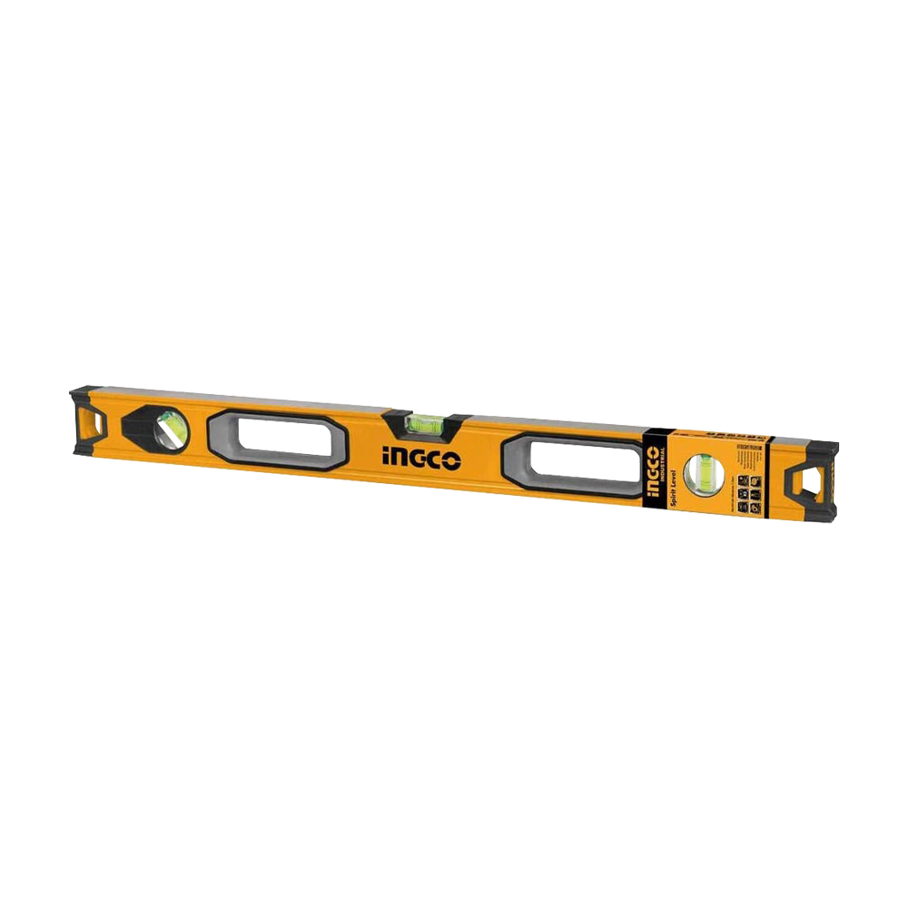 Livella 3 Bolle in Alluminio 100 cm INGCO - Precisione 0.5 mm/mt