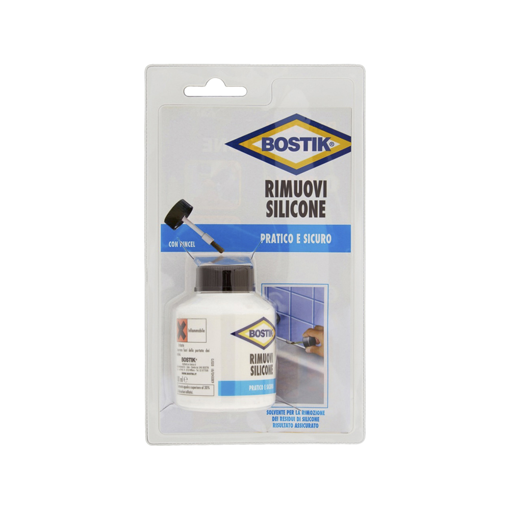 Rimuovi Silicone con Tappo a Pennello BOSTIK 100 ml