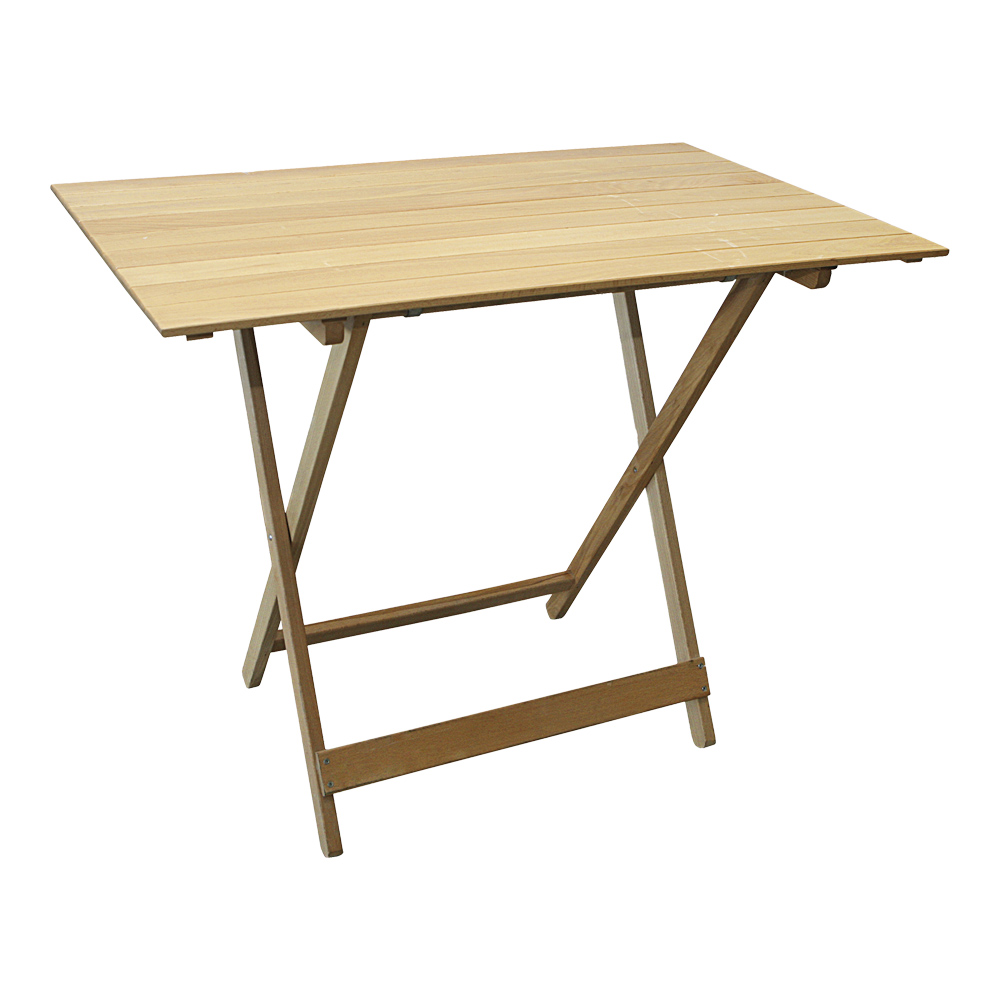 Tavolo da Pic-Nic in Legno Massello Pieghevole FERLIVING - 60x80x75h cm