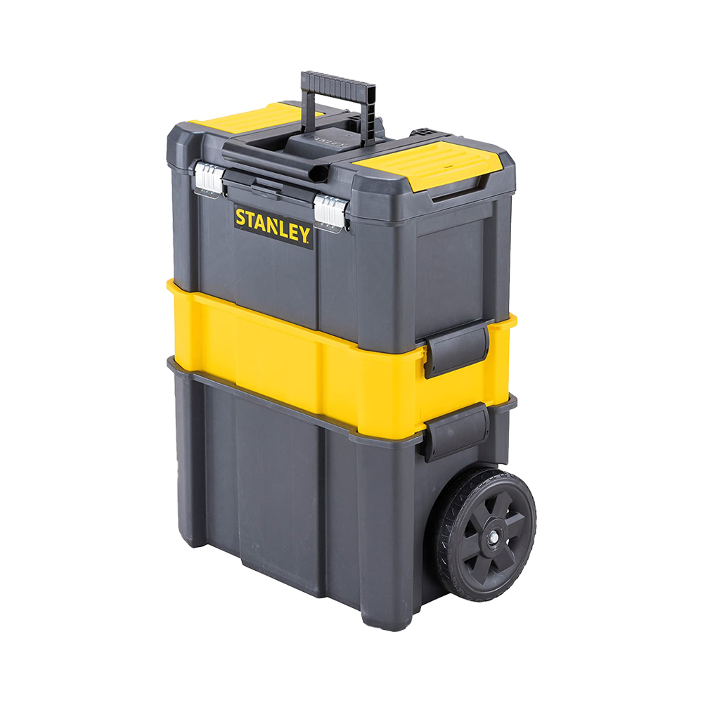 Carrello portautensili essential 3 in 1 stanley 47,5 x 28,5 x 62,3 cm.