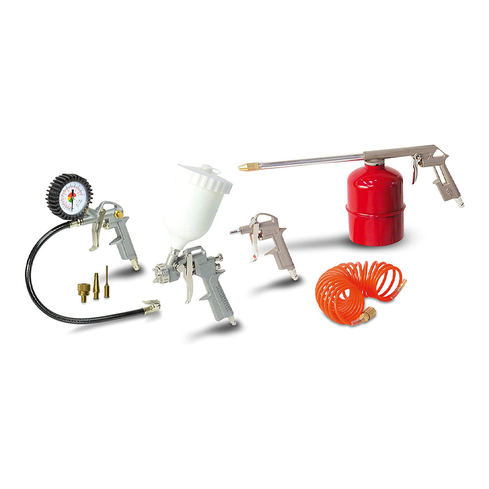 Kit Completo per Aria Compressa STANLEY - 8 Pezzi