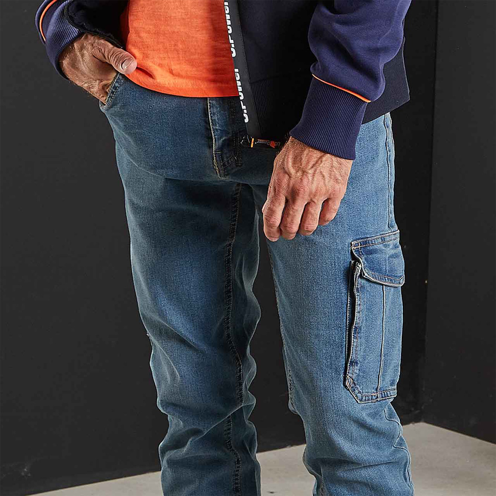 Jeans da Lavoro Slim-Fit Smart Jam Light U-POWER - Taglia S