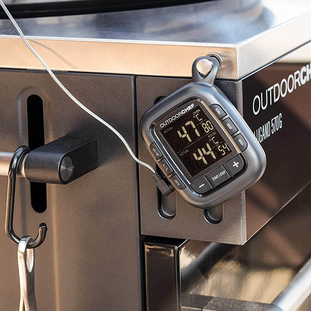 Termometro Elettrico per Barbecue con Timer Gourmet Check OUTDOORCHEF