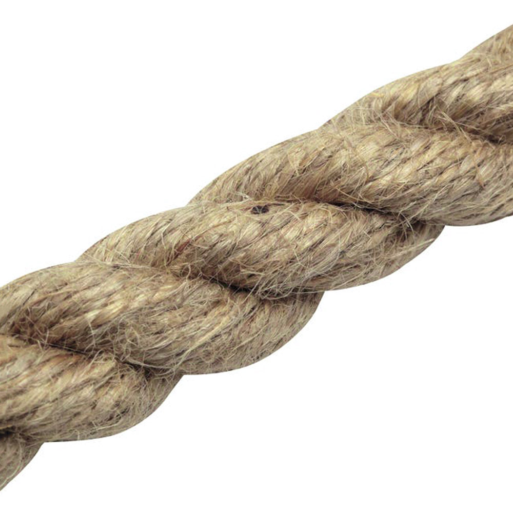 Corda Ritorta in Canapa 8 mm FERWORK - Vendita al Metro Lineare
