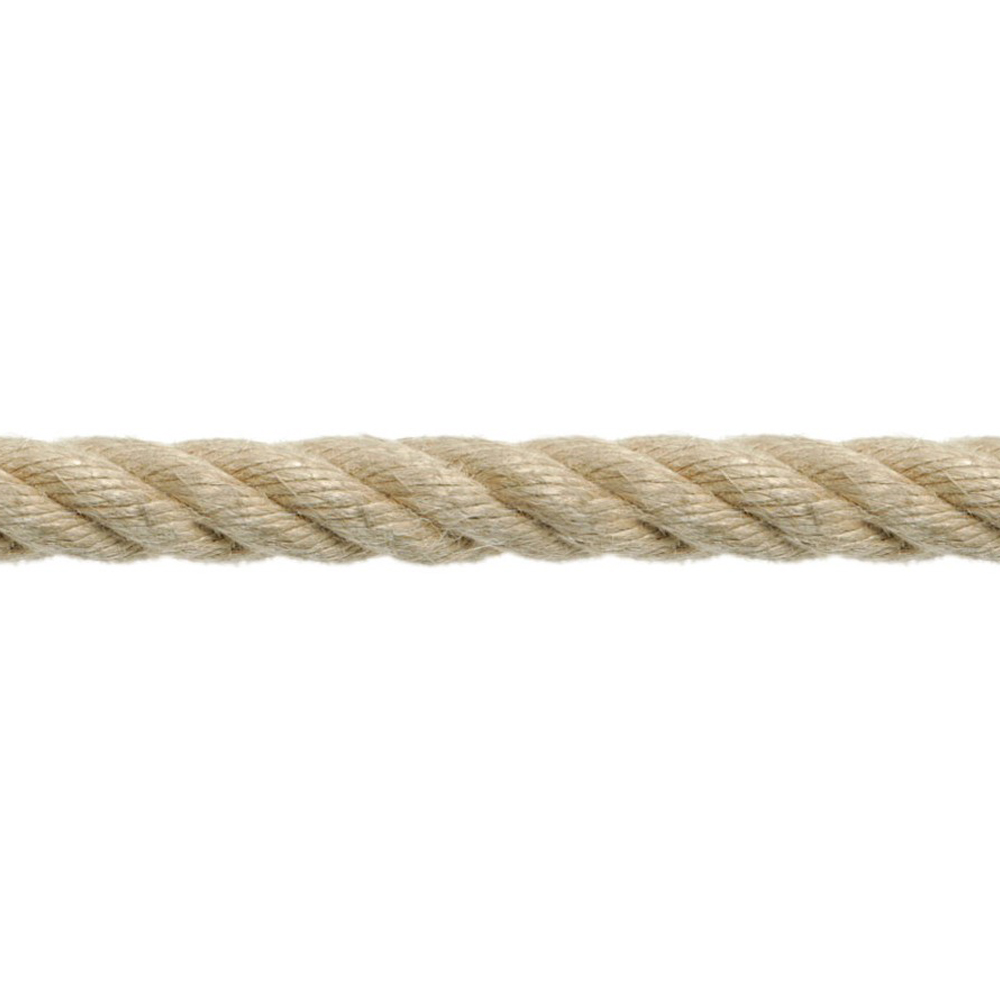 Corda Ritorta in Canapa 8 mm FERWORK - Vendita al Metro Lineare