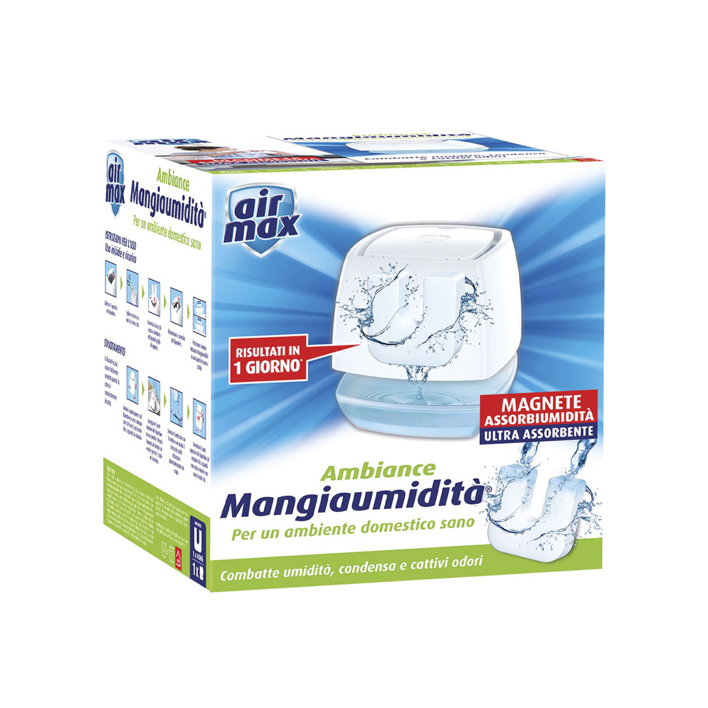 Vaschetta assorbi umidit� ambiance con tab magnete neutra 450 gr air max.