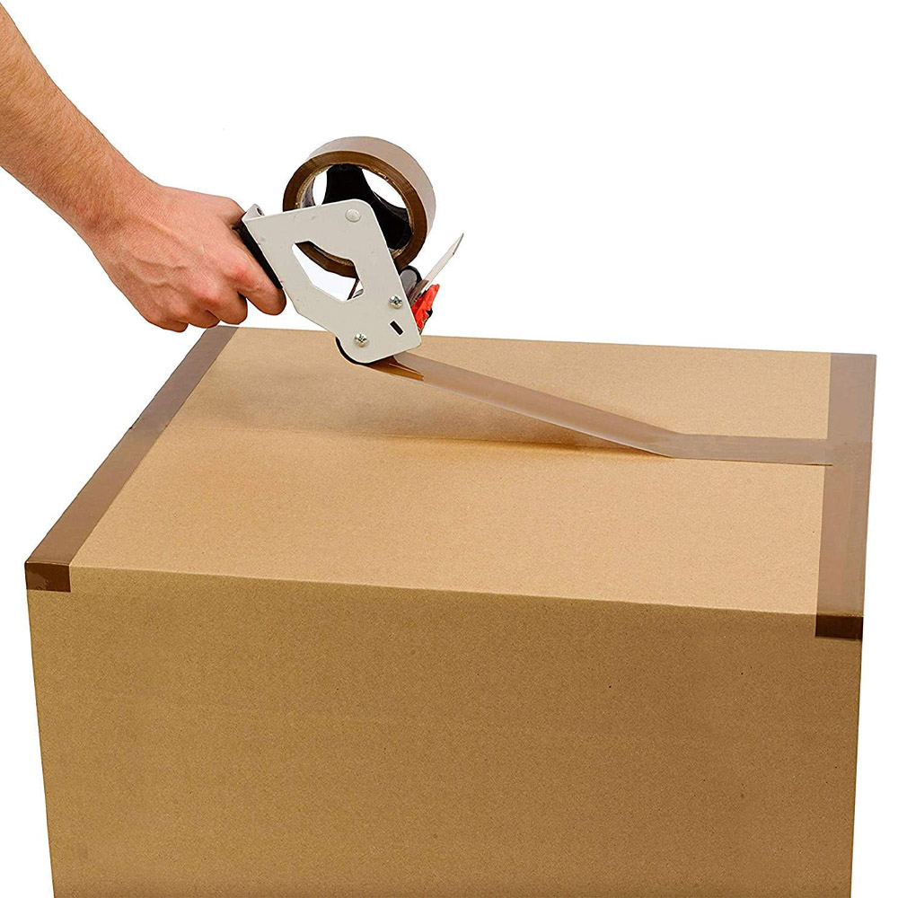 x6 Nastro Adesivo per Imballaggi Silenzioso 50 mm x 66 mt FERWORK - Avana