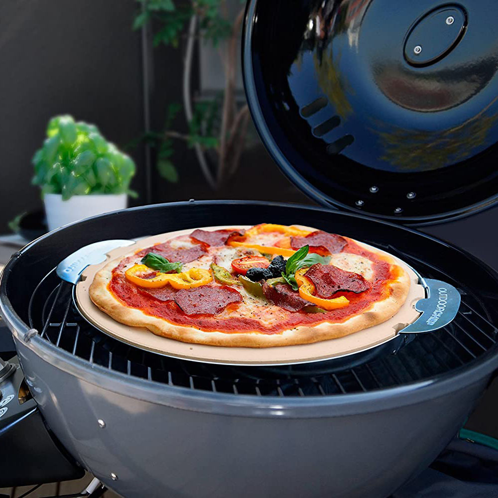 Pietra per Pizza 420-480 OUTDOORCHEF 37.5 x 32.7 x 1.7 cm