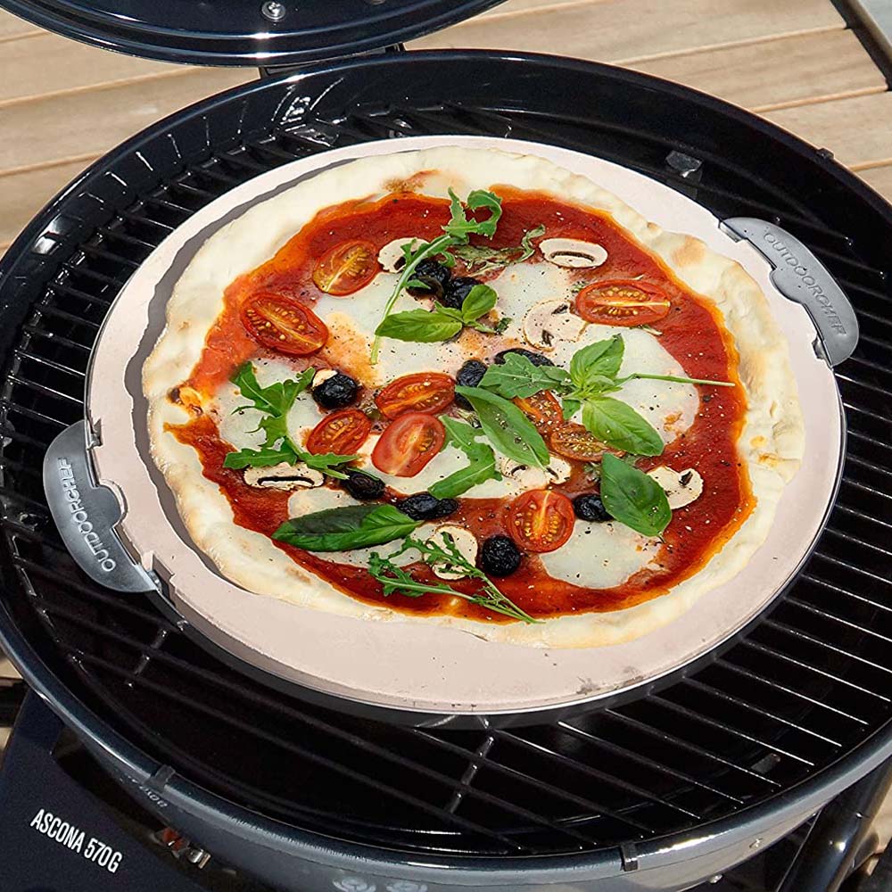 Pietra per Pizza 420-480 OUTDOORCHEF 37.5 x 32.7 x 1.7 cm