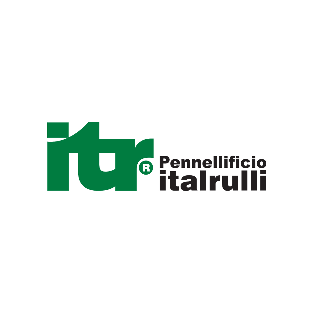 Pennellessa Setola Bionda 50 mm ITALRULLI S.220 - Manico Legno