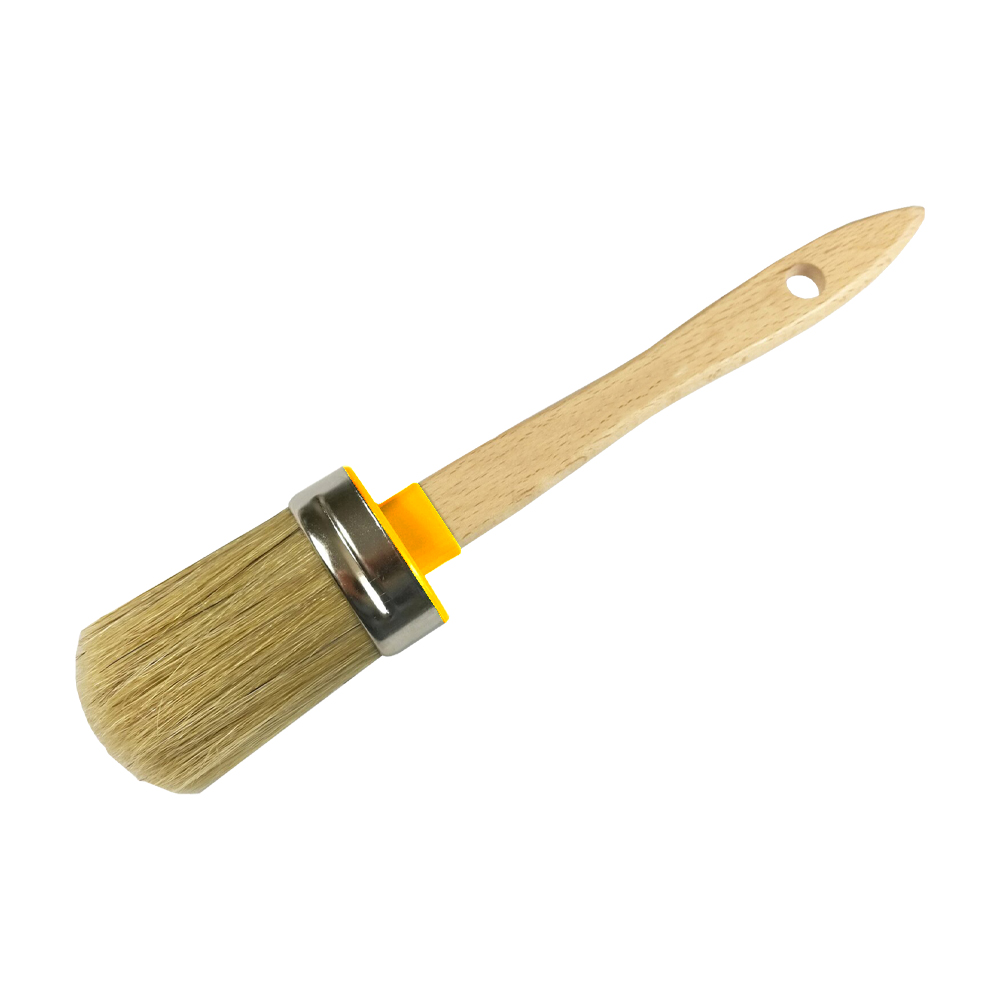 Pennello ovalino setola bionda lunga italrulli s.120 - misura 16.
