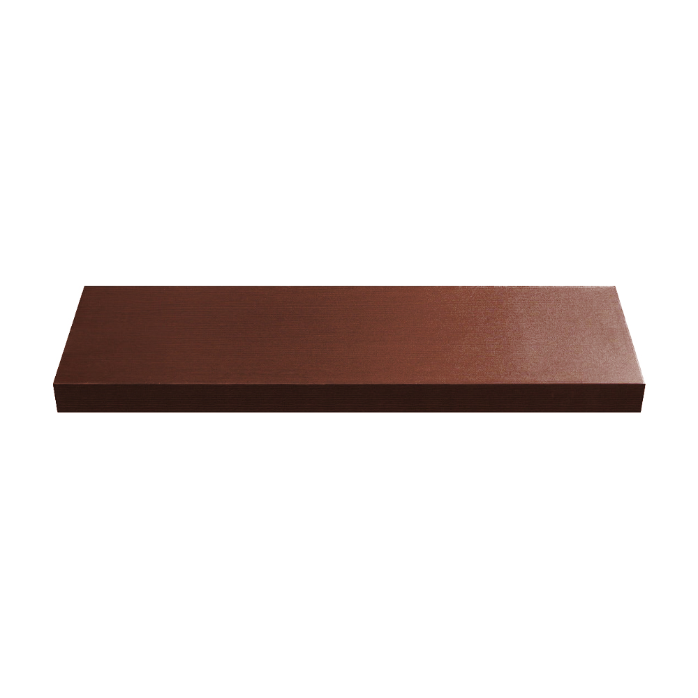 Mensola squadrata in legno ferliving - ciliegio 60x20x1,8 cm.