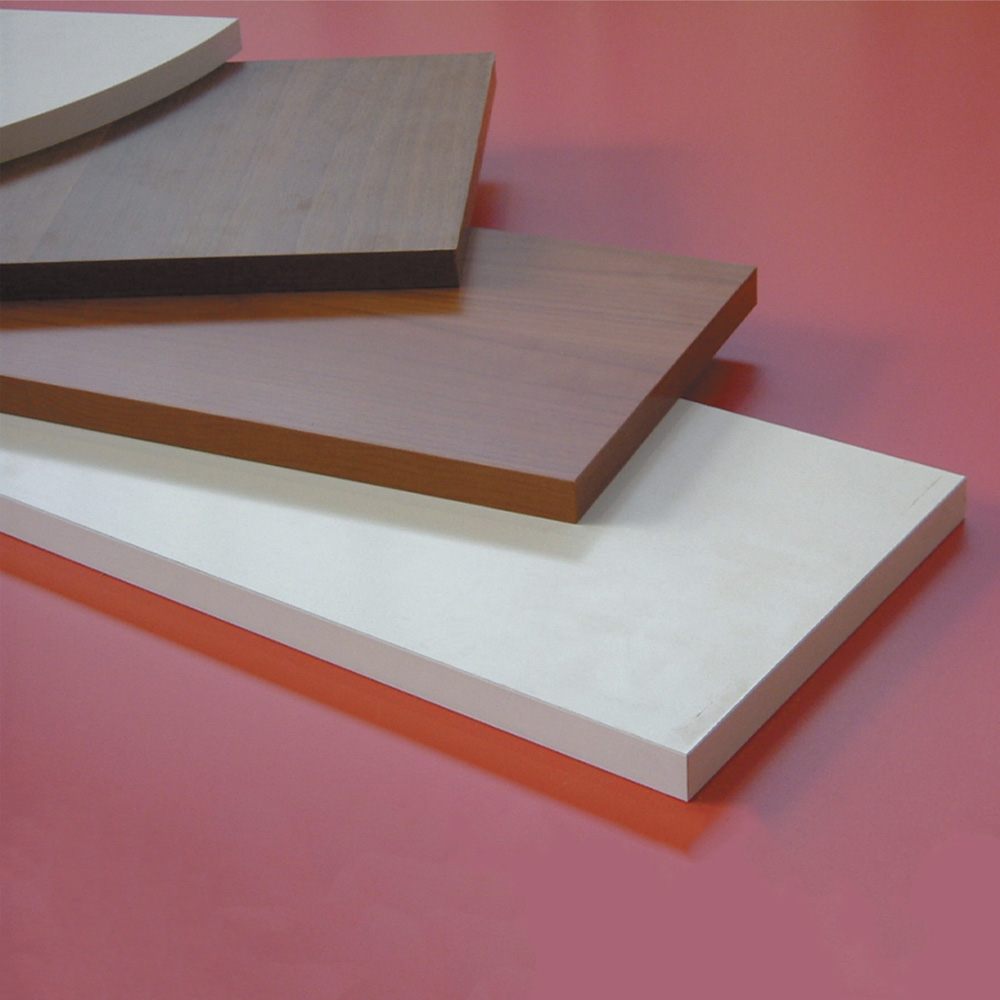 Mensola Squadrata in Legno FERLIVING - Noce 100x30x1,8 cm