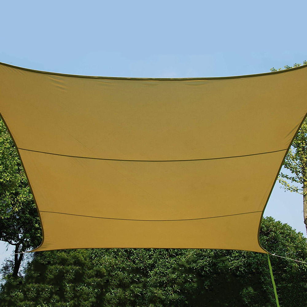 Telo vela quadrata beige in hdpe 290x290 cm ferliving.