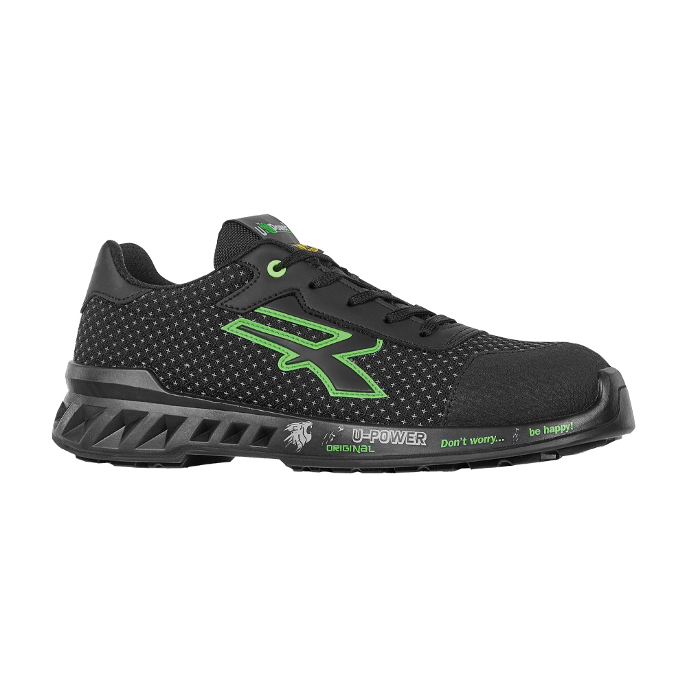 Scarpa Antinfortunistica Bassa Red Leve Steve Tg.44 U-POWER - S3 SRC CI ESD