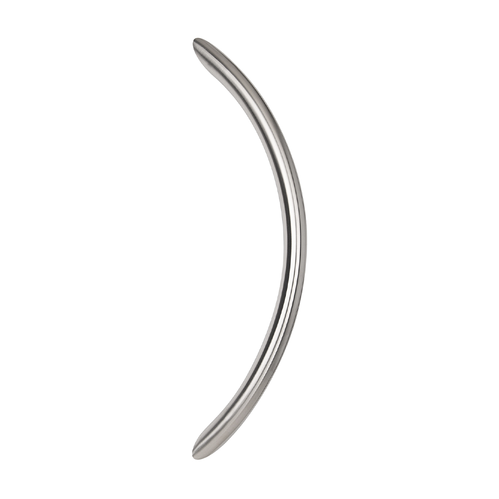 Maniglione per porte in acciaio inox satinato tropex - pz. 1.