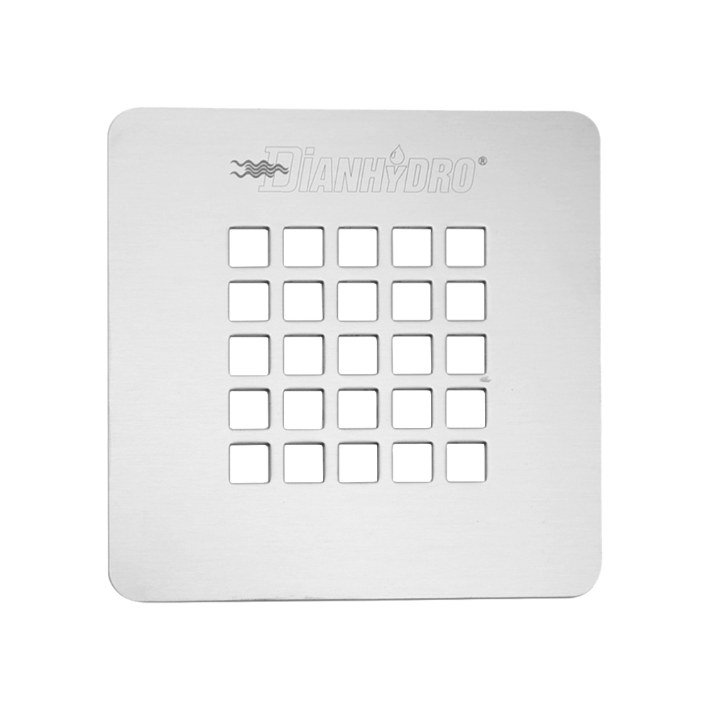 Griglia per Piatto Doccia Serenity Inox - 12,5 x 12,5 cm