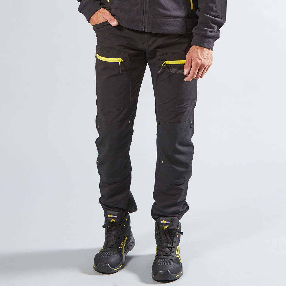 Pantaloni da Lavoro U-Supremacy Horizon Black Carbon U-POWER - Taglia XL