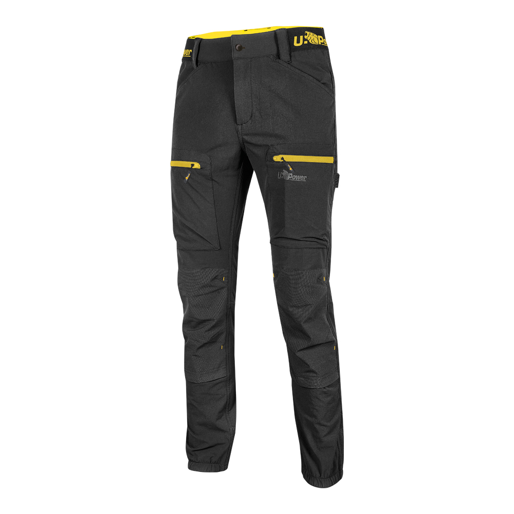 Pantaloni da Lavoro U-Supremacy Horizon Black Carbon U-POWER - Taglia XL