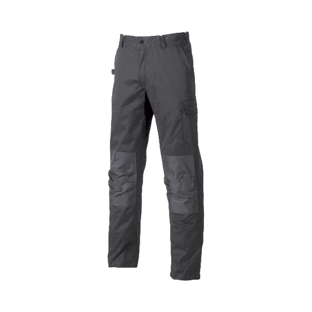 Pantalone da lavoro smart alfa grey meteorite u-power - taglia 48.