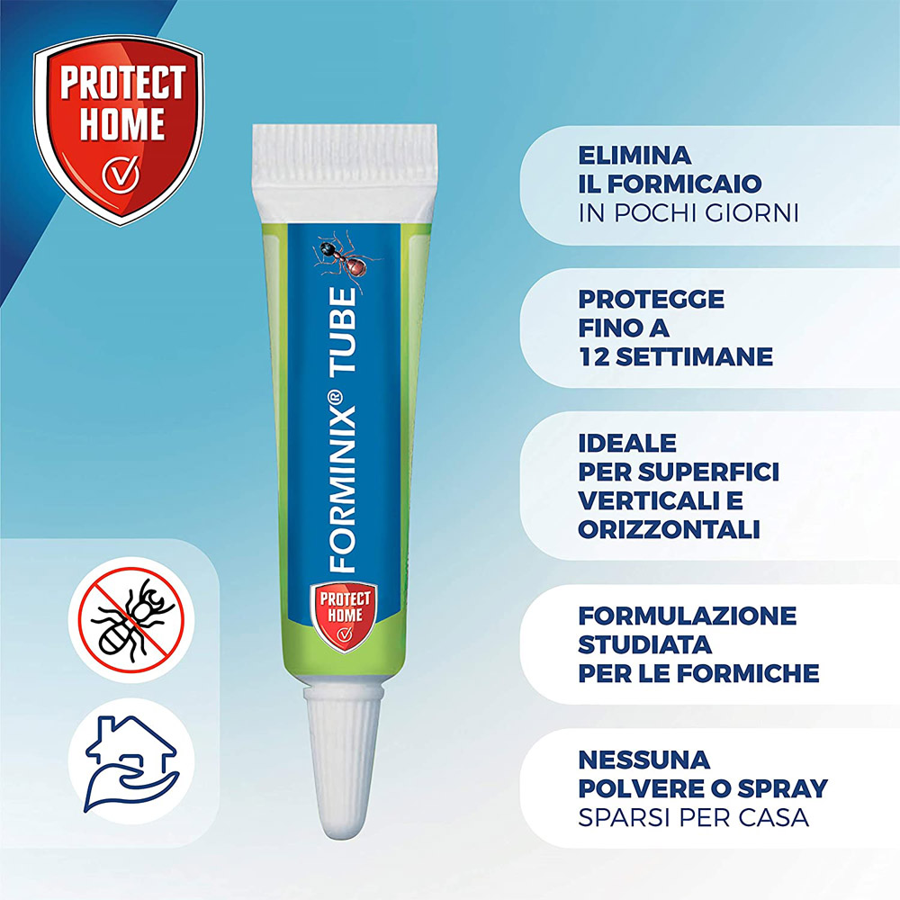 Esca Attrattiva per Formiche Forminix 4 gr PROTECT HOME - in Gel Liquido