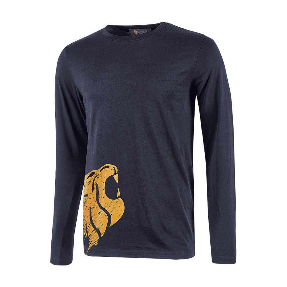 T-shirt maniche lunghe future alien deep blue u-power - taglia xxl.