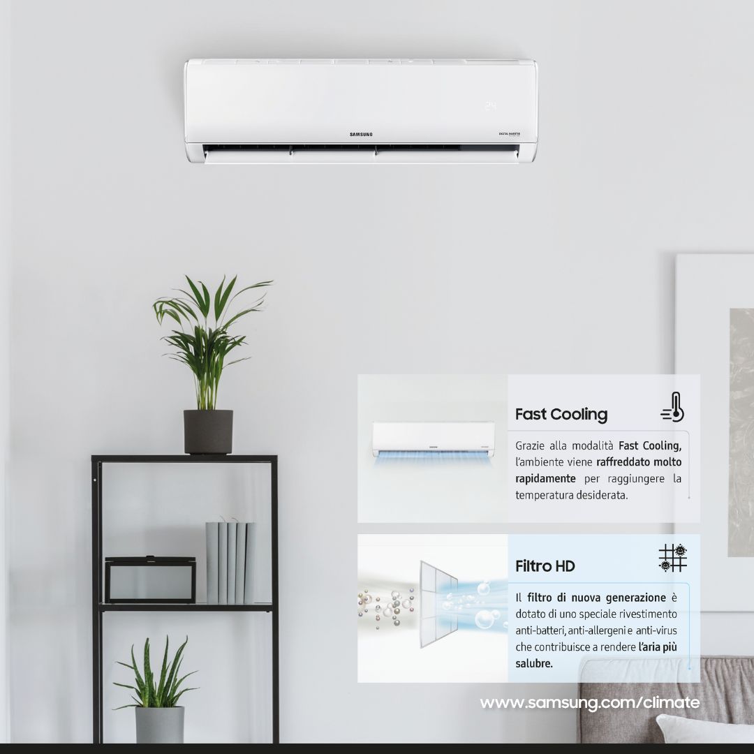 Climatizzatore Samsung AR35 WIFI Integrato VERSIONE 2026 - 12000BTU