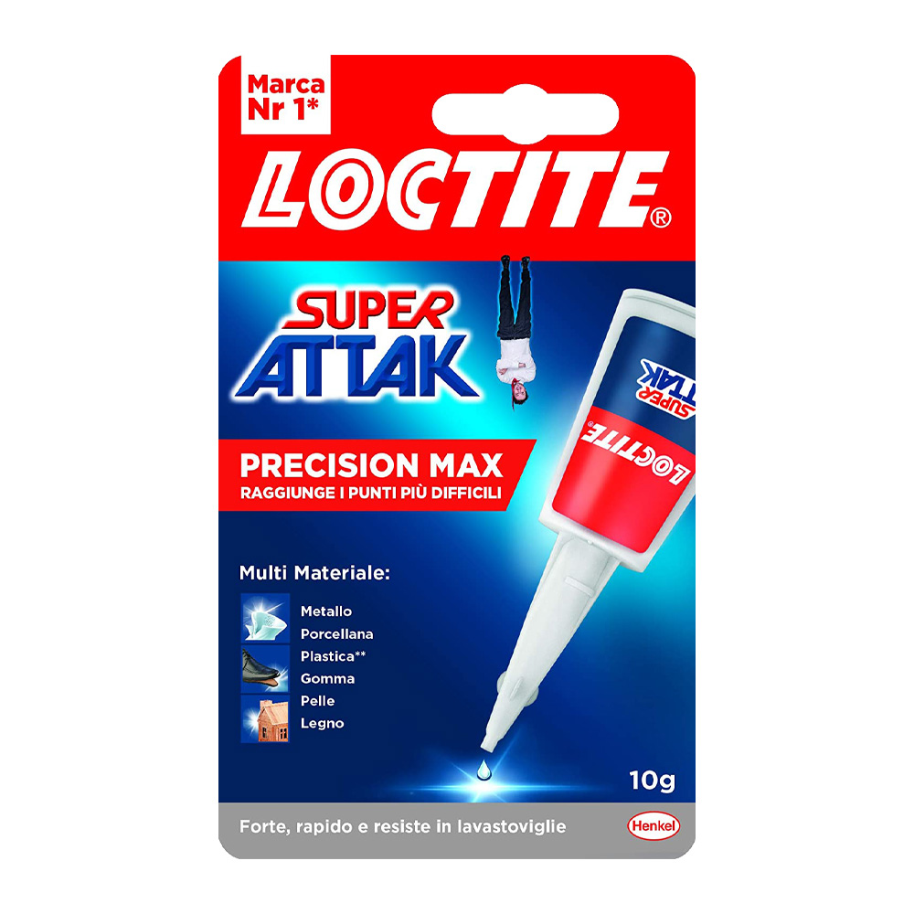 Adesivo Universale Istantaneo Super Attak Precision Max LOCTITE 10 g