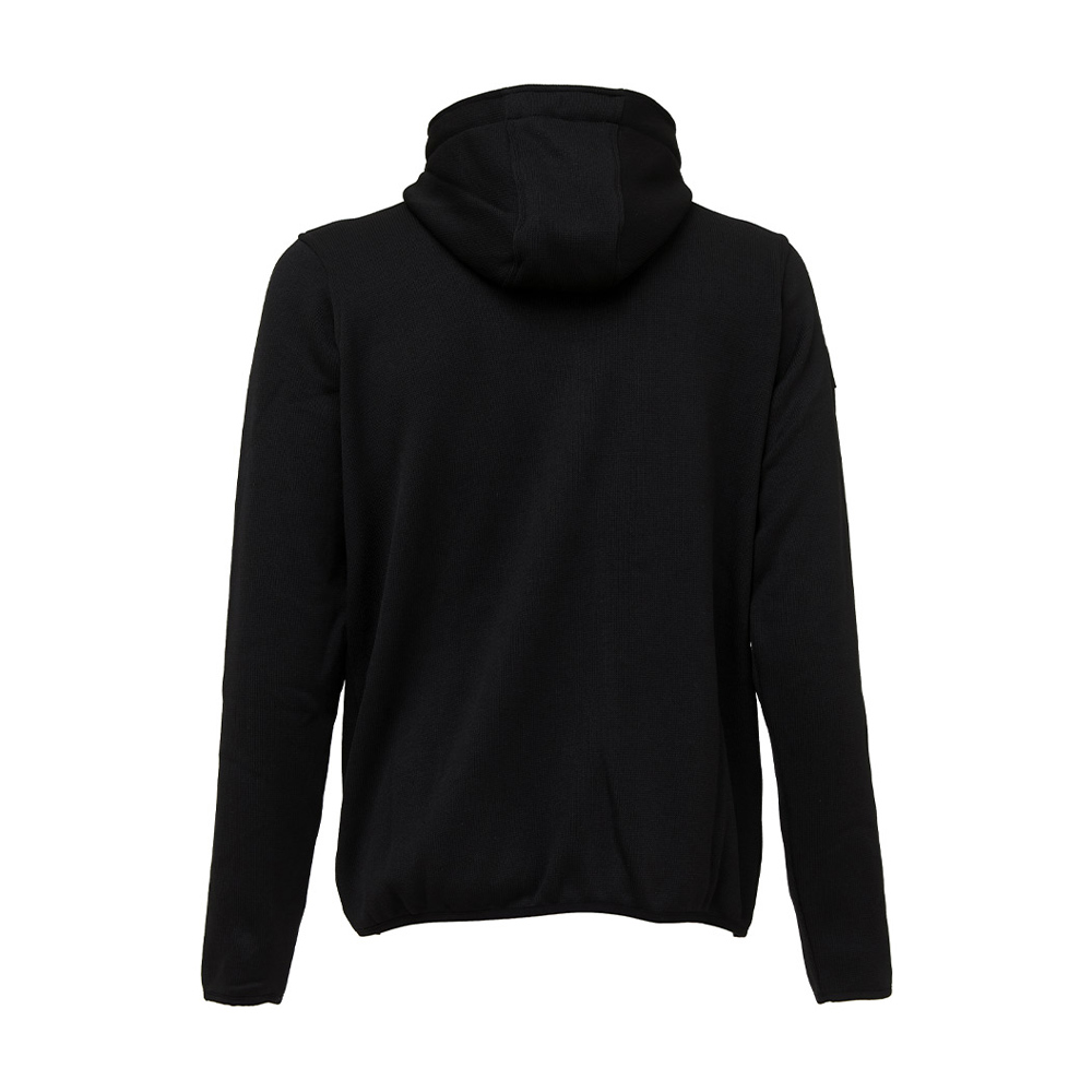 Felpa Full Zip con Cappuccio Enjoy Rainbow Black Carbon U-POWER - Taglia XL