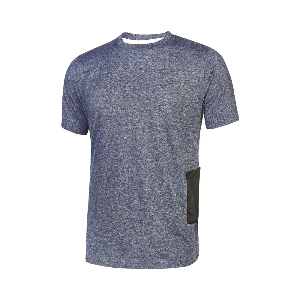 T-Shirt Maniche Corte Enjoy Road Deep Blue U-POWER - Taglia M