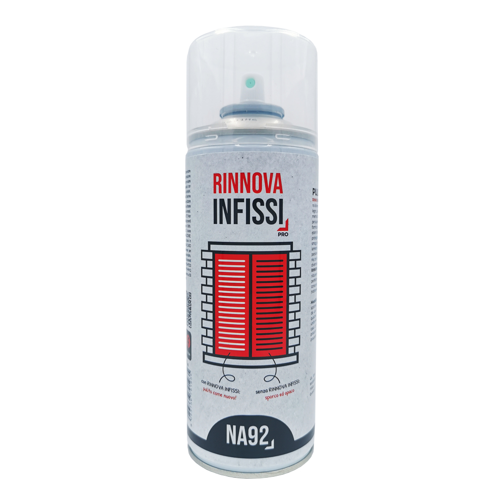 Pulitore Detergente Spray RINNOVA INFISSI NA92 PRO 400 ml