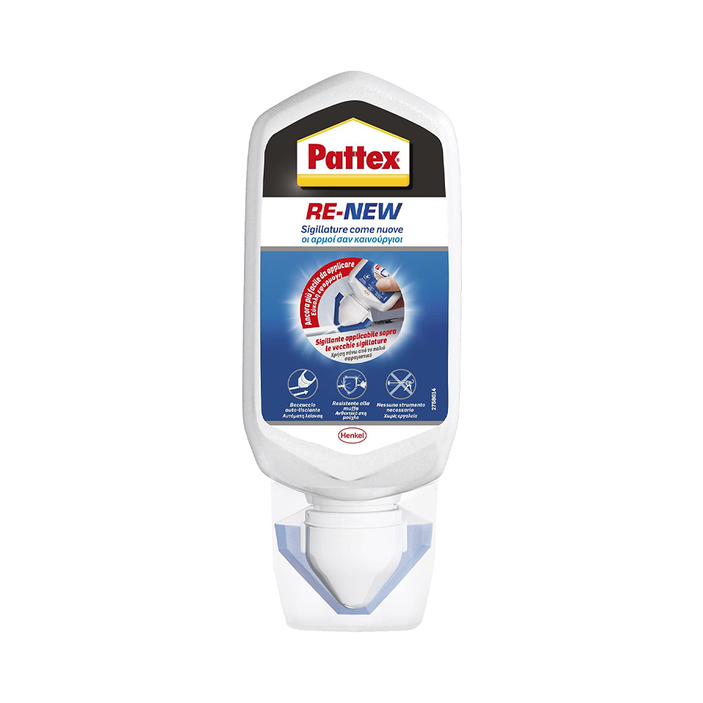 Sigillante per Fughe Bagno Sano Re-New 80 ml PATTEX - Bianco