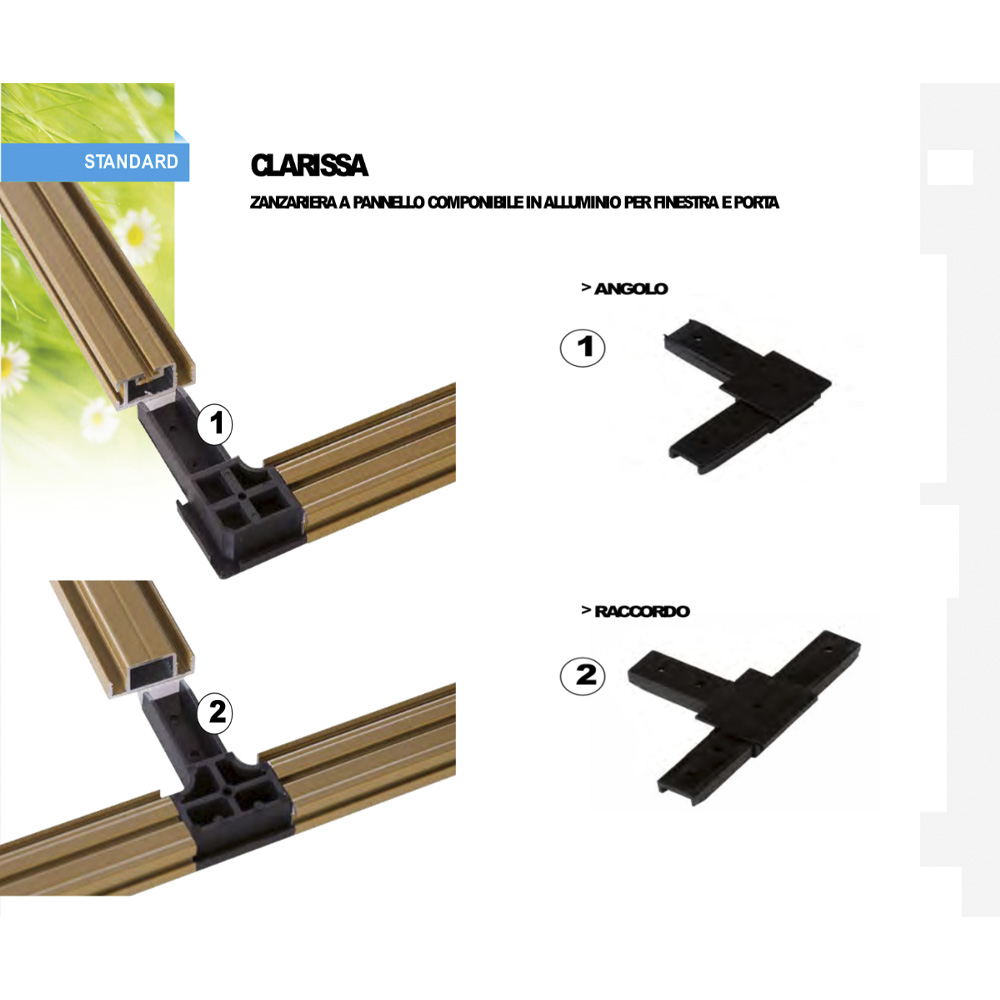 Angolo Clarissa IRS - Accessorio per Zanzariere