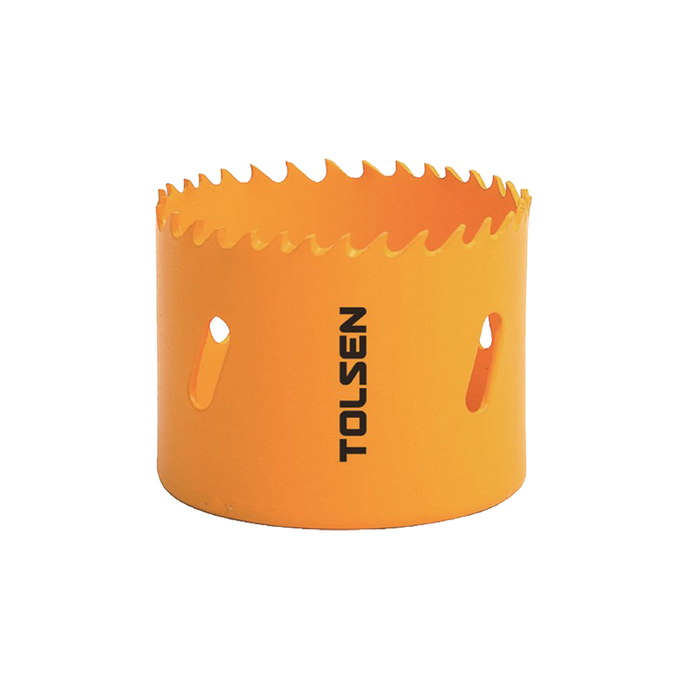 Fresa a tazza bimetallica industrial 79 mm tolsen.
