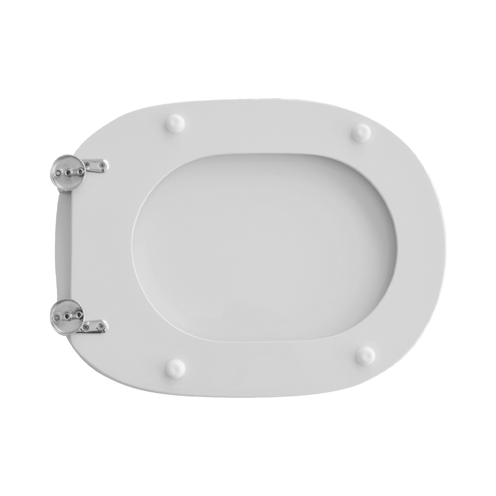 Sedile WC per Ideal Standard Serie Linda Forma 6 - 41,5/47 x 34,5 cm