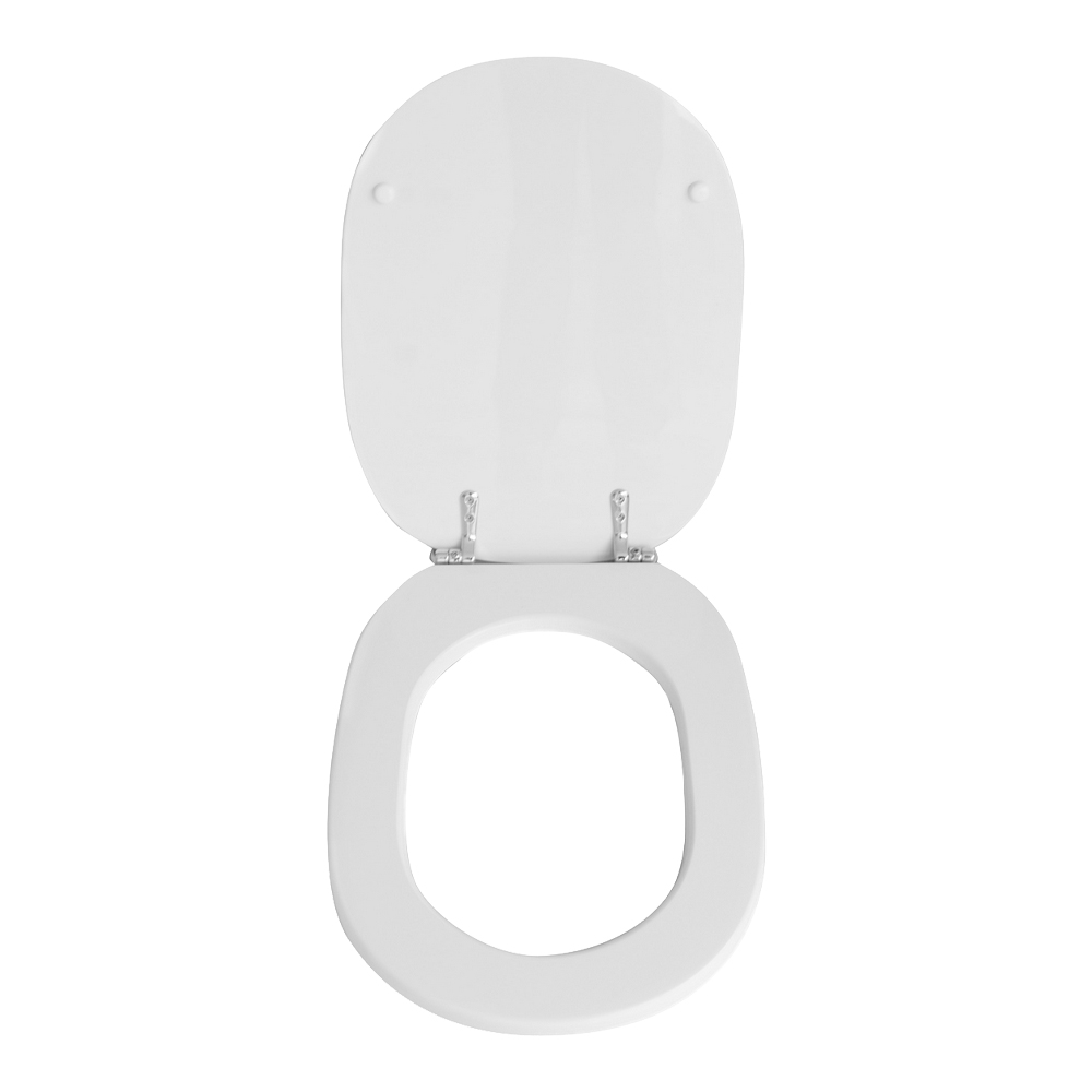 Sedile WC per Ideal Standard Serie Linda Forma 6 - 41,5/47 x 34,5 cm