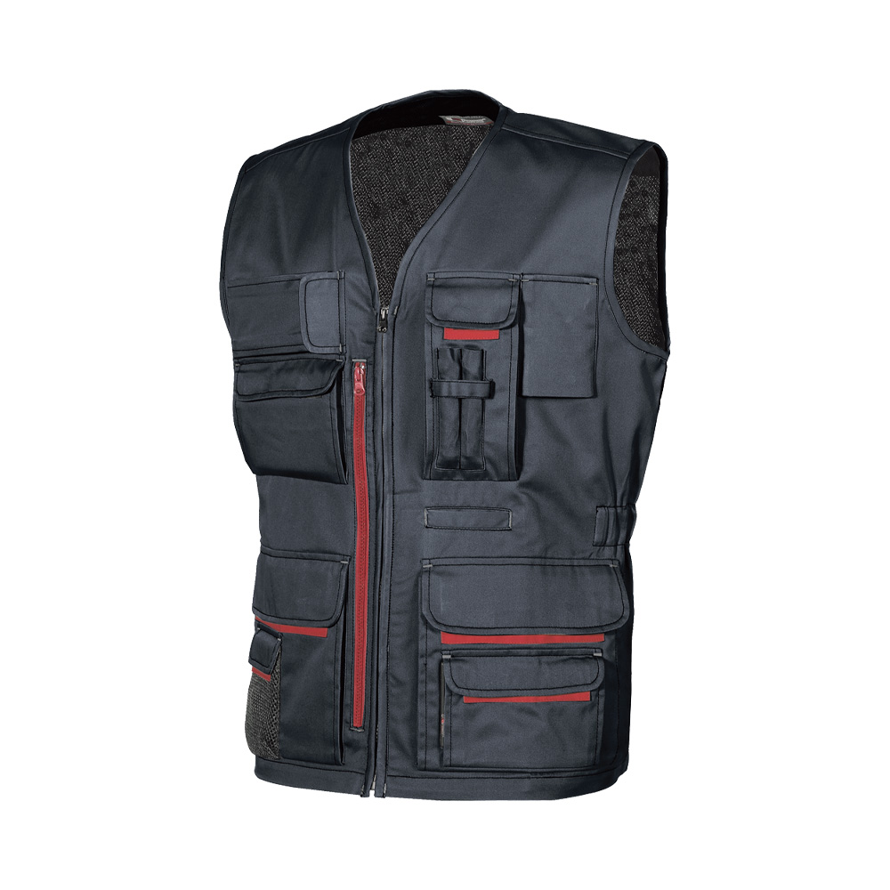 Gilet Tasche Multifunzione Happy Fun Deep Blue U-POWER - Taglia S