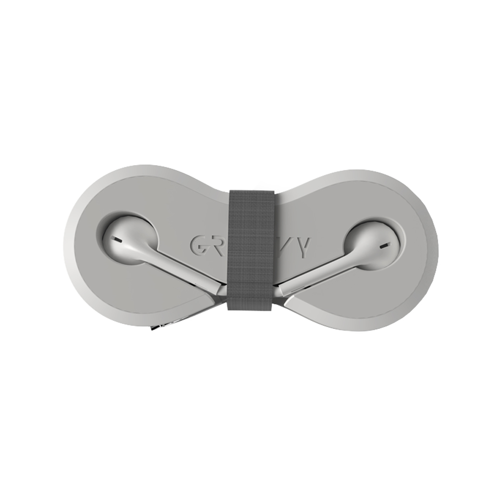 Auricolari con Avvolgitore per Smartphone GROOVY - con Uscita Jack 3,5 mm