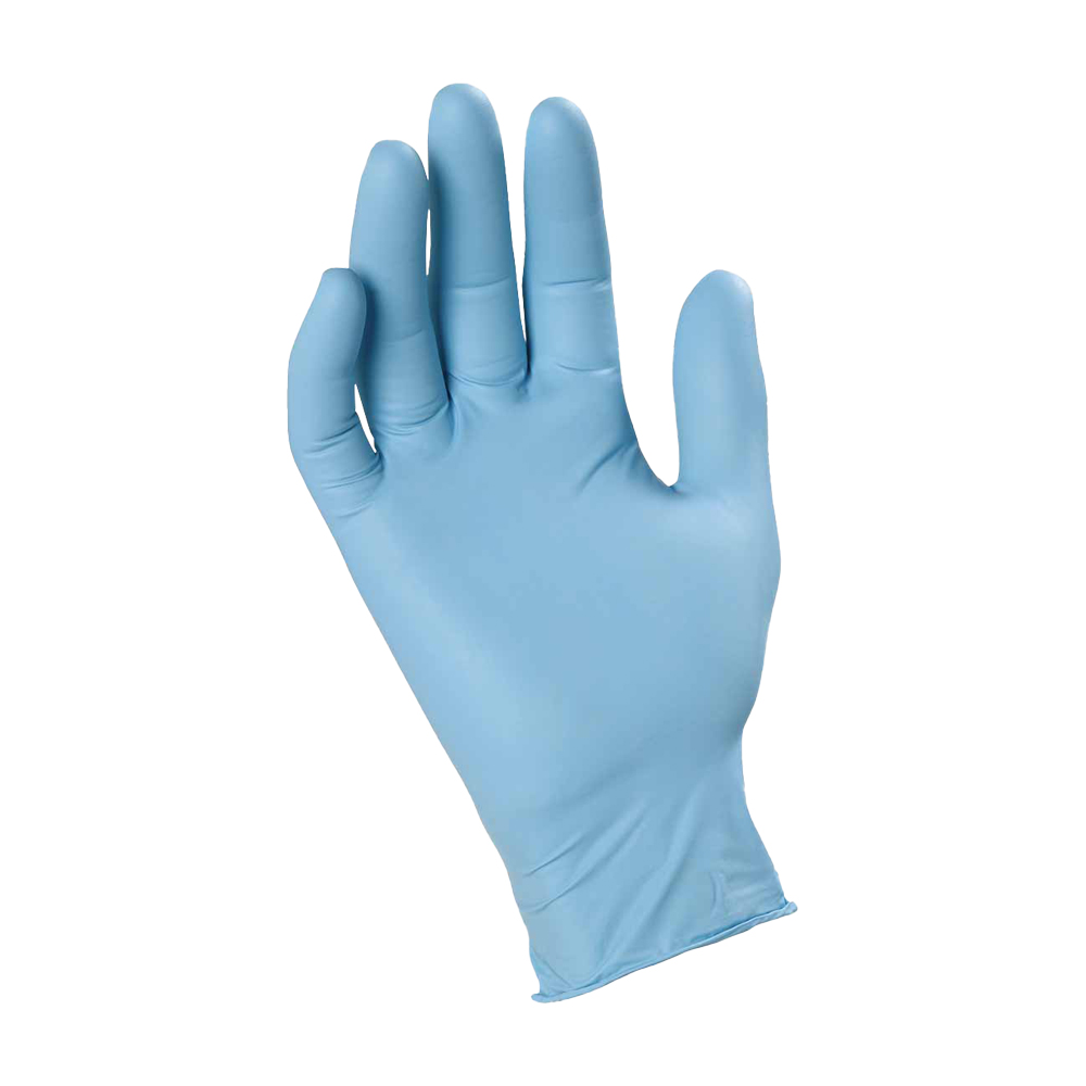 Guanti in Nitrile Spessorati 0,07 mm Taglia M Azzurro AREXONS - Conf. 100 Pezzi