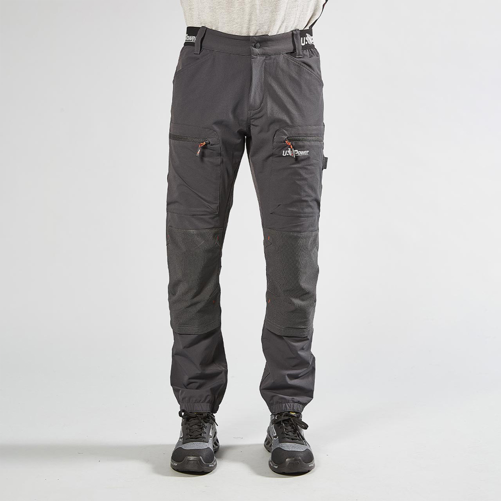 Pantaloni da Lavoro U-Supremacy Horizon Asphalt Grey U-POWER - Taglia S