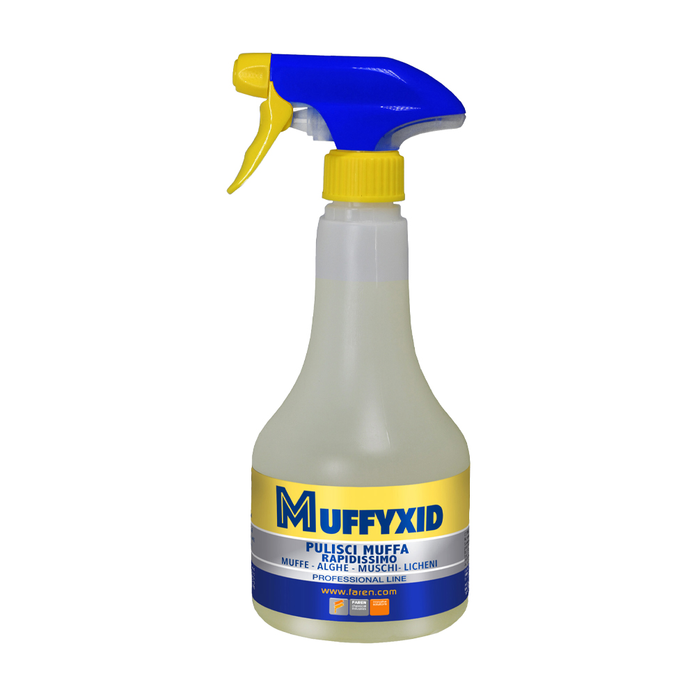 Pulisci Muffa Rapidissimo Professionale 500 ml MUFFIXID - per Interni ed Esterni