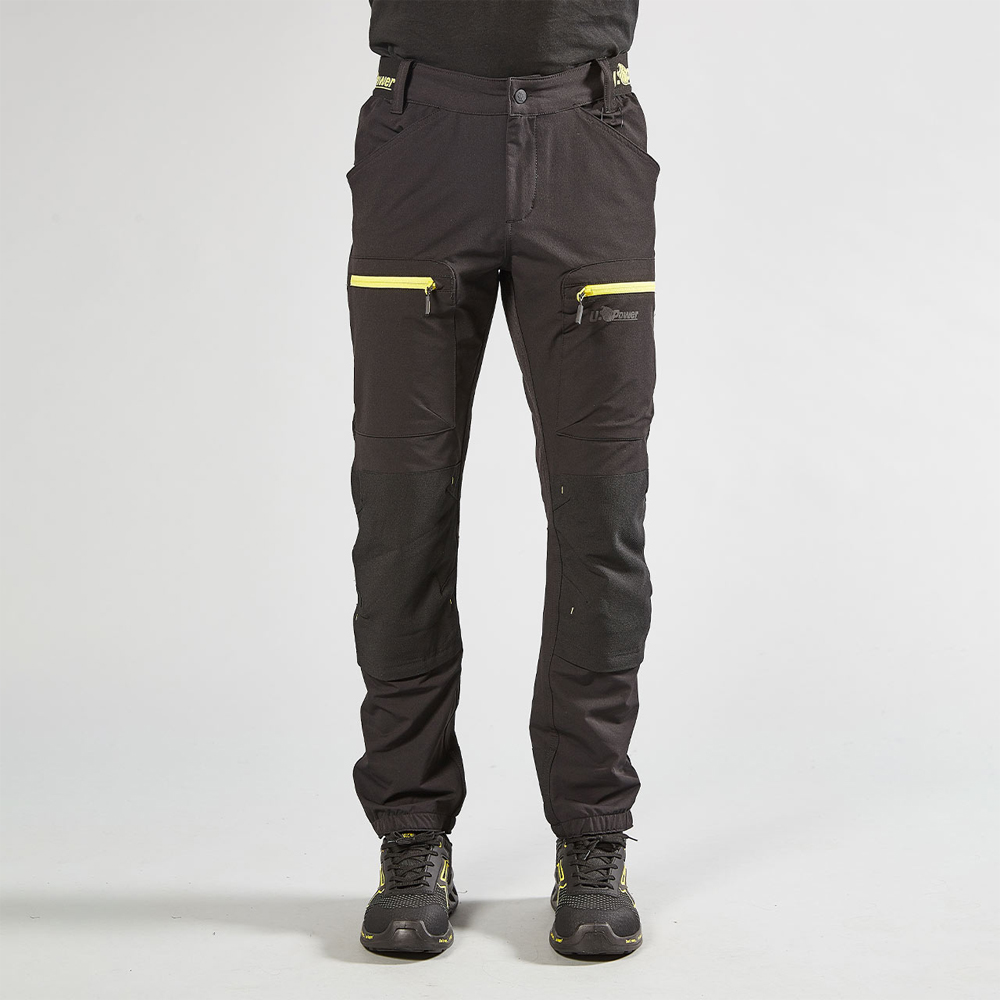 Pantaloni da Lavoro Harmony Black Carbon U-POWER - Taglia XL