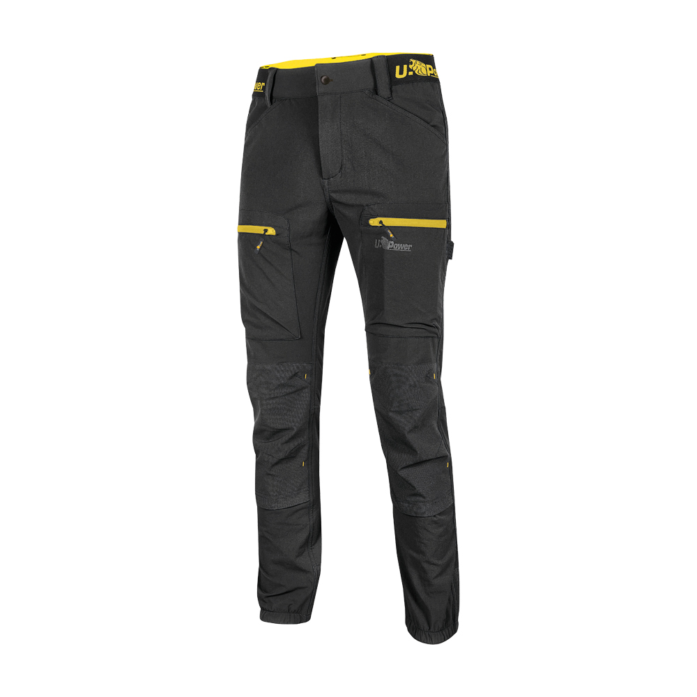 Pantaloni da Lavoro Harmony Black Carbon U-POWER - Taglia XL